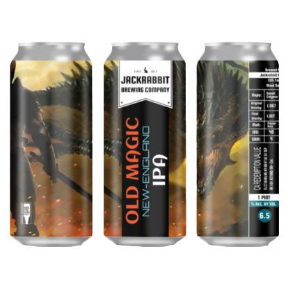 Jackrabbit Rotating IPA - Old Magic New England IPA 4pk 16oz