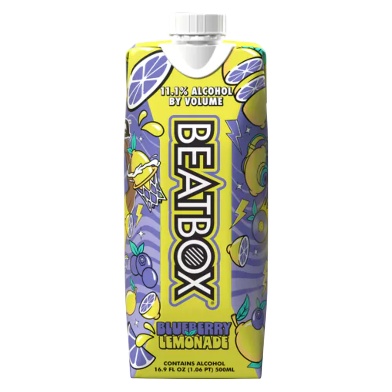 Beatbox Party Punch Blueberry Lemonade Malt 500ml 11.1% ABV