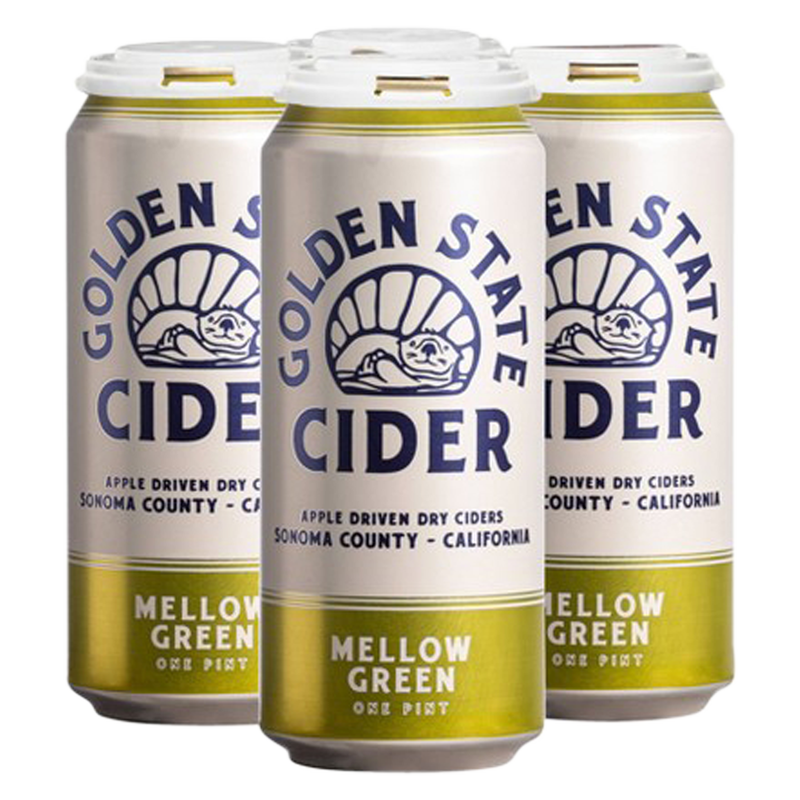 Golden State Cider Mellow Green 4pk 16oz Can