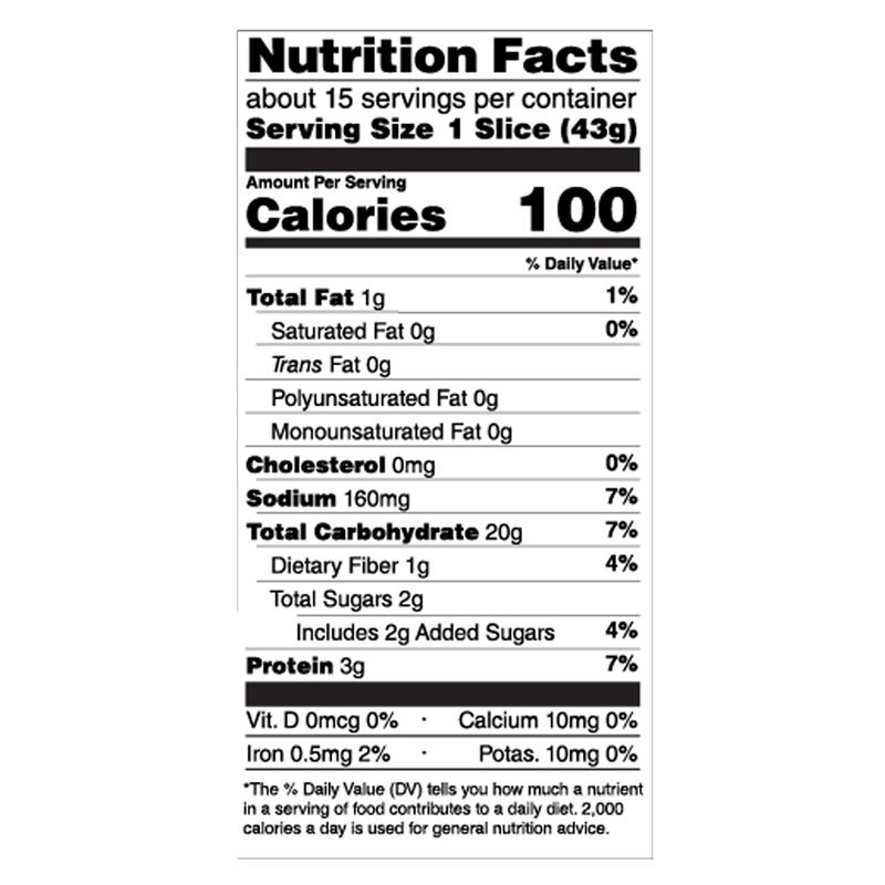 Rudi's Organic Multigrain Oat Bread - 22oz