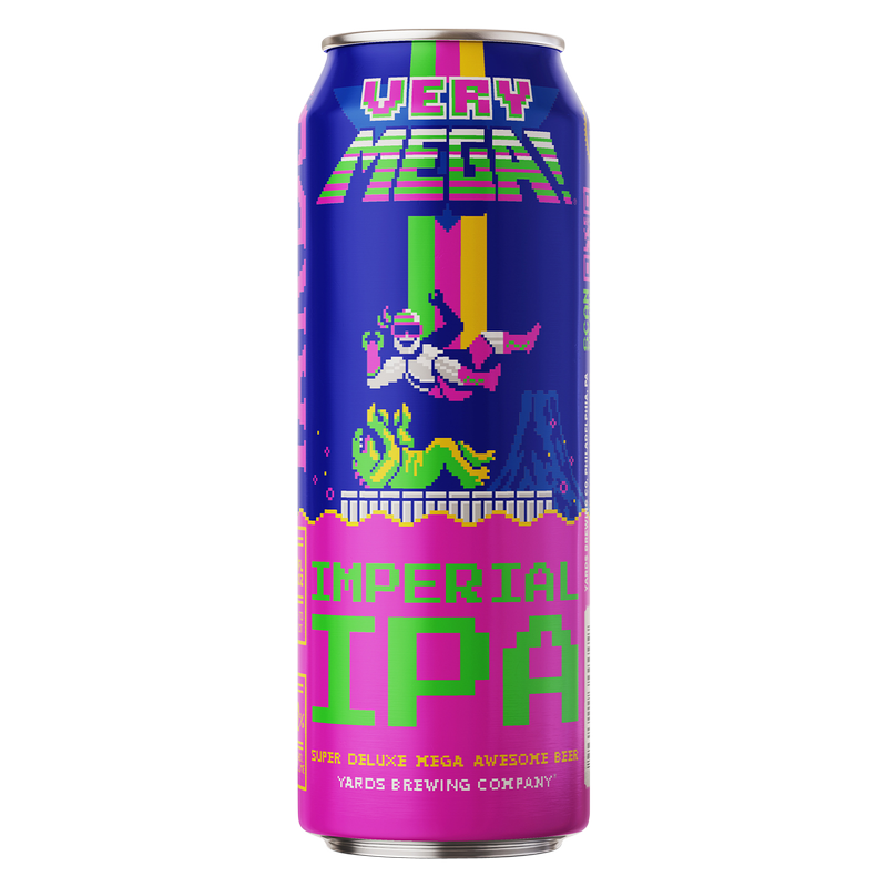Yards Very Mega Imperial IPA Single 19.2oz Can 9.2% ABV