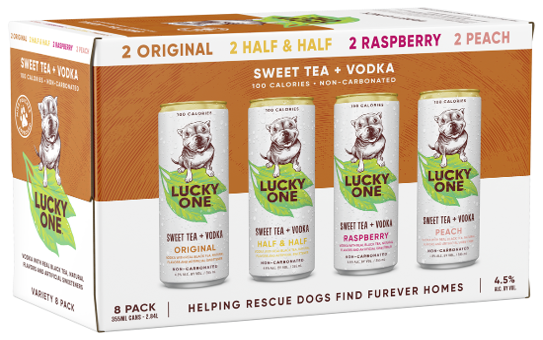 Lucky One Sweet Tea 8pk 12oz Can