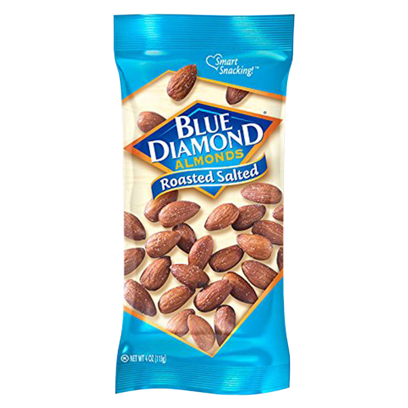 Blue Diamond Roasted Salted Almonds 4oz