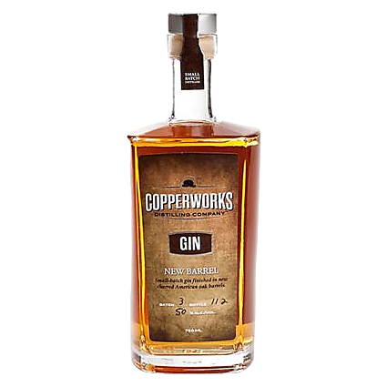 Copperworks New Barrel Gin 750ml (100 Proof)
