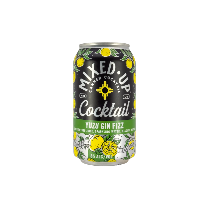 Mixed Up Yuzu Gin Fizz Canned Cocktail 4pk 335ml