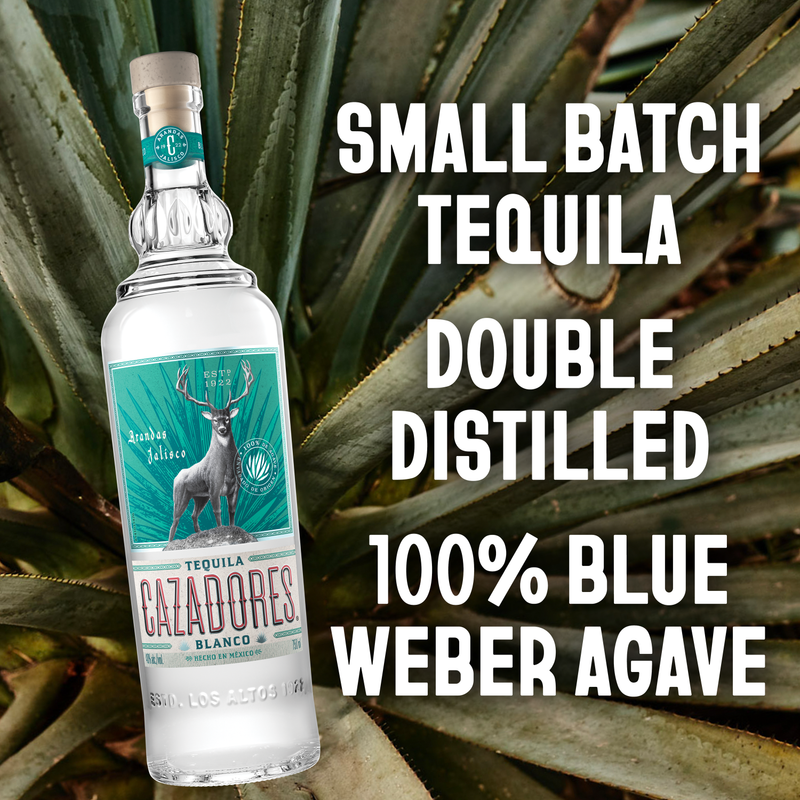 Cazadores Blanco Tequila 750ml (80 Proof)