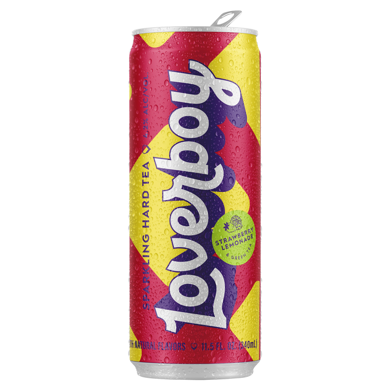 Loverboy Strawberry Lemonade Sparkling Hard Tea 6pk 12oz Can 4.2% ABV