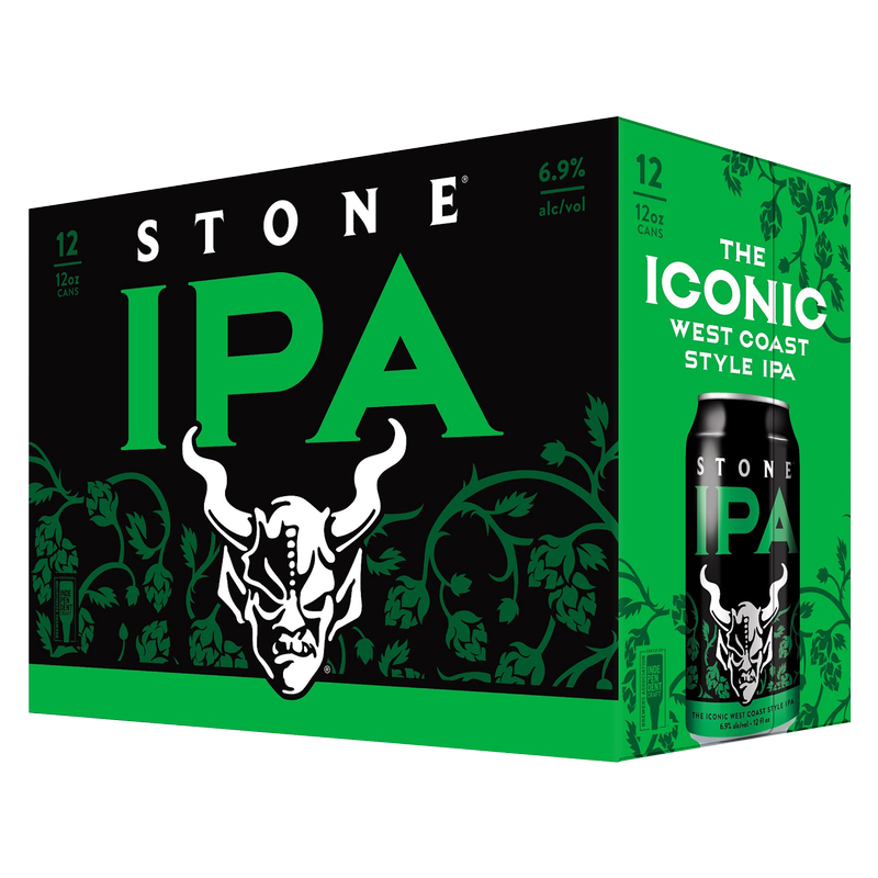 Stone Brewing India Pale Ale 12pk 12oz Can 6.9% ABV