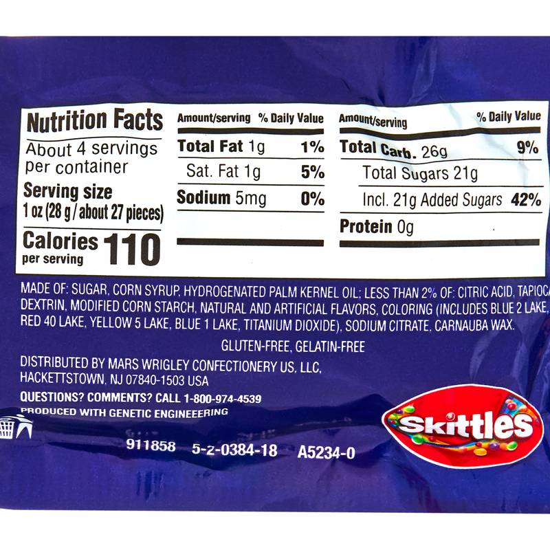 Skittles Darkside Share Size 4oz