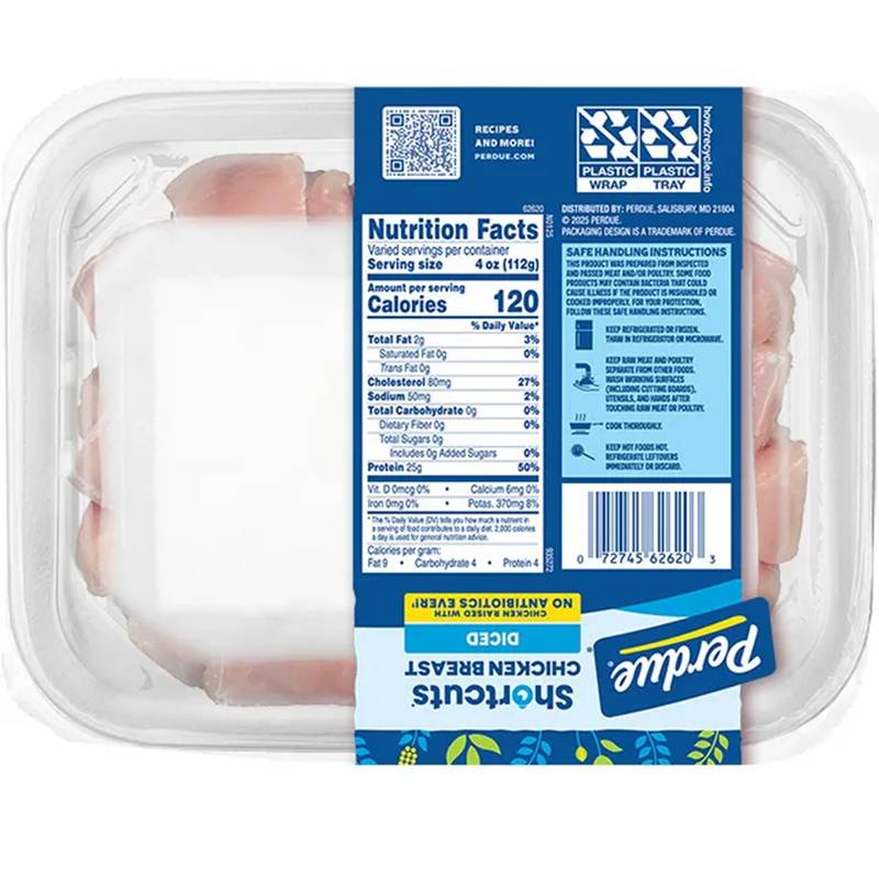 Diced Chicken Breast - 20oz