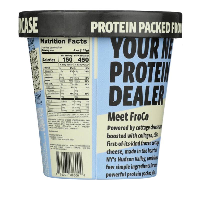 Smearcase Vanilla Bean Cottage Cheese Ice Cream, 14oz Pint