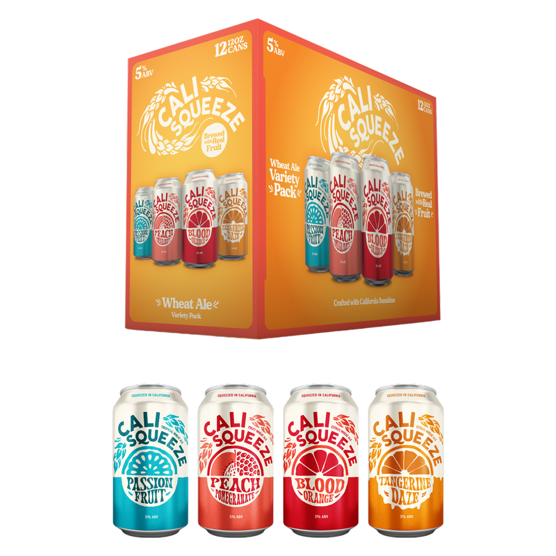 Cali Squeeze Variety 12pk 12oz Can 5.6% ABV