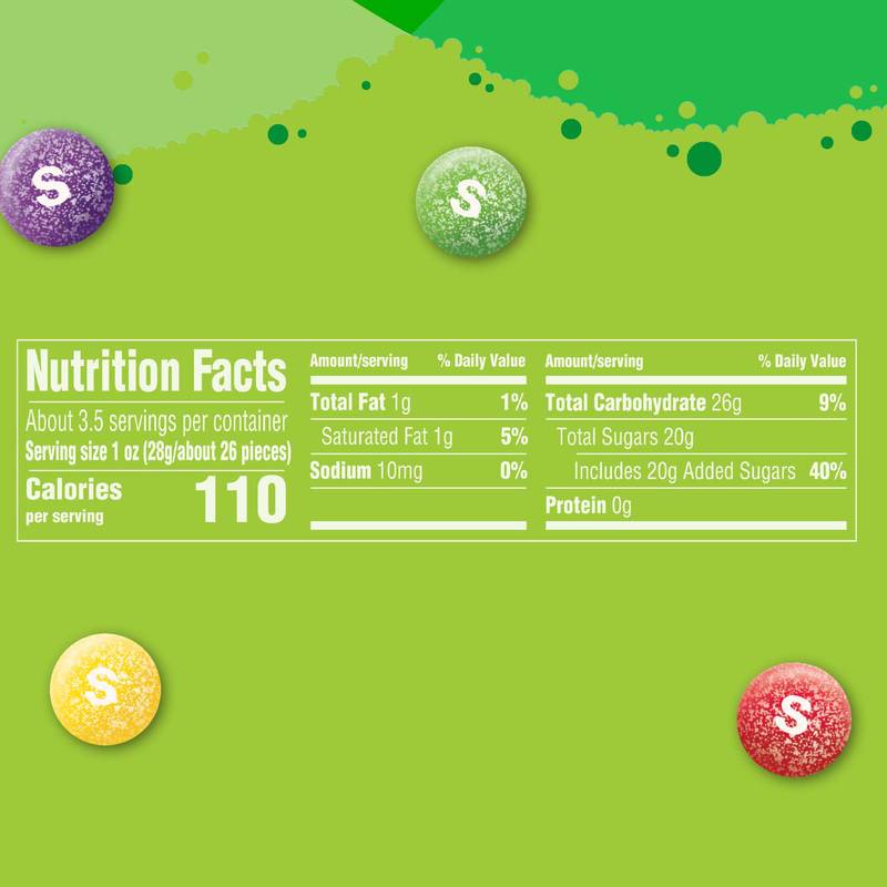 Skittles Sour Candy Share Size 3.3oz