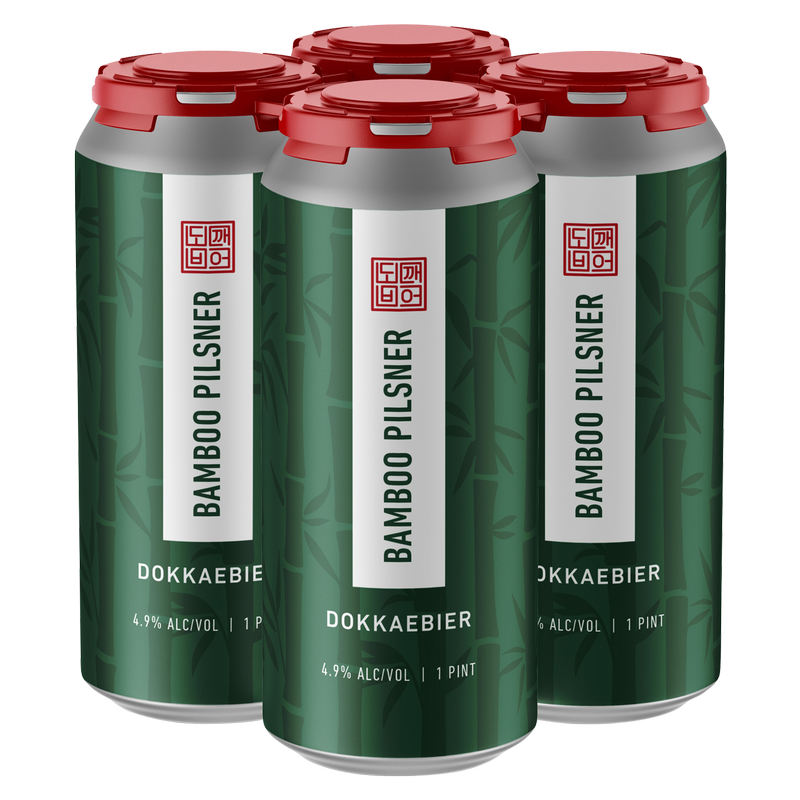 Dokkaebier Bamboo Pilsner 4pk 16oz