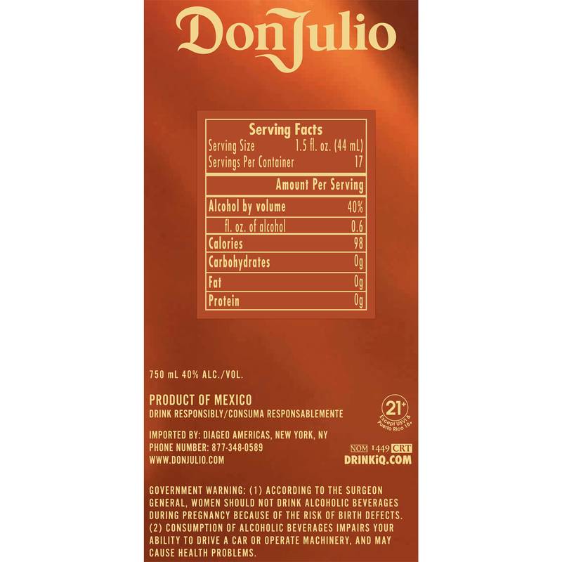 Don Julio Reposado 750ml Gift Set
