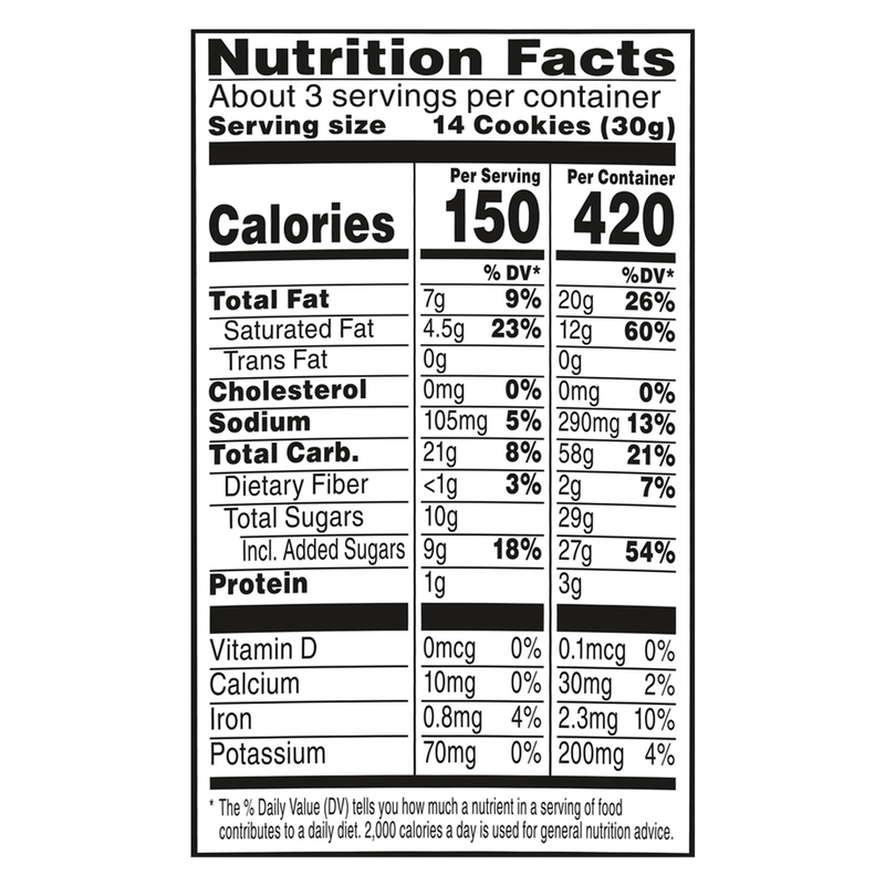 Keebler Original Fudge Stripes Mini Cookies 3oz