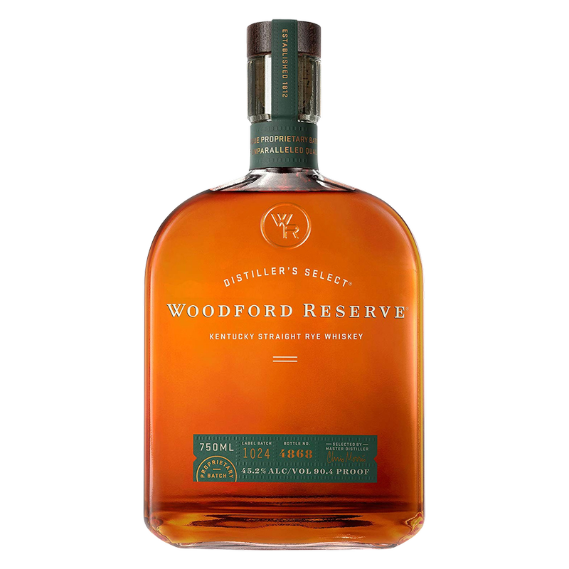 Woodford Reserve Rye Whiskey 750ml (90 Proof)