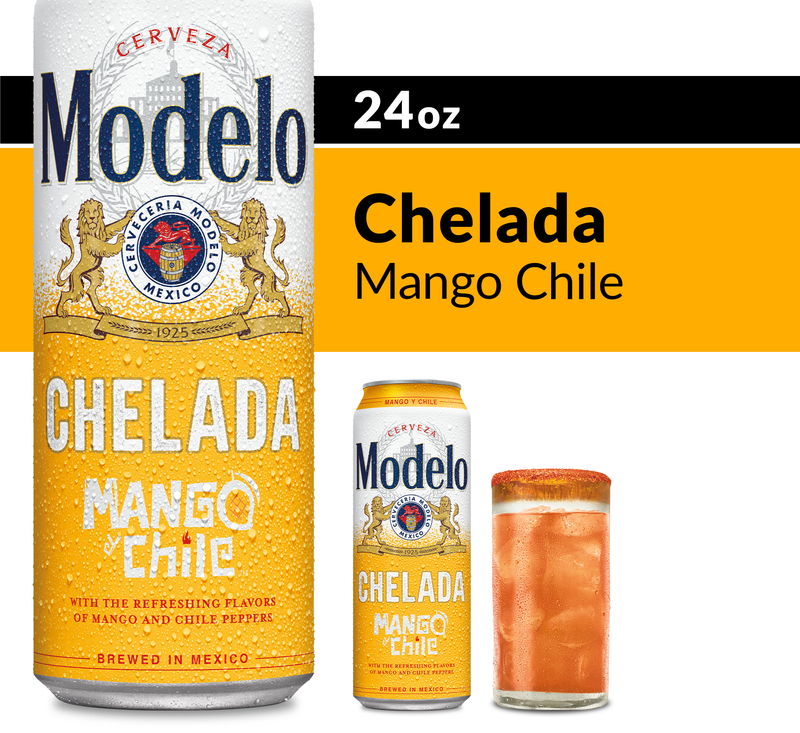 Modelo Chelada Mango Y Chile 24oz Can 3.5% ABV