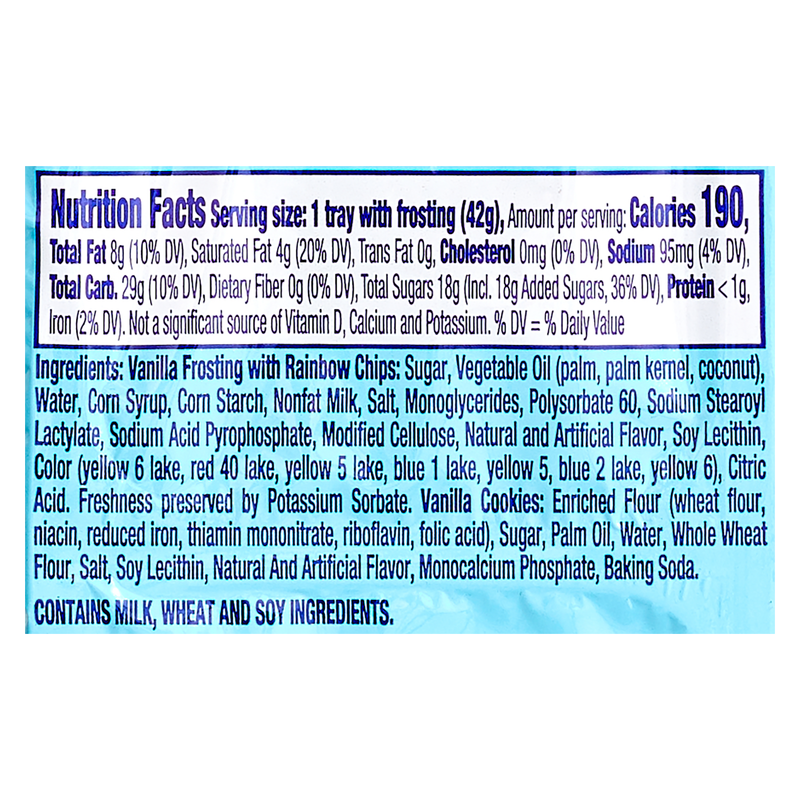 Dunkaroos Cookies and Vanilla Frosting 1.5oz