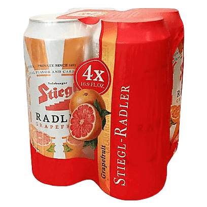 Stiegl Grapefruit Radler 4pk 16.9oz Can