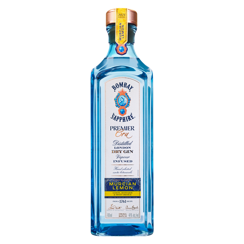 Bombay Sapphire Premier Cru Murcian Lemon Gin 700ml (94 Proof)