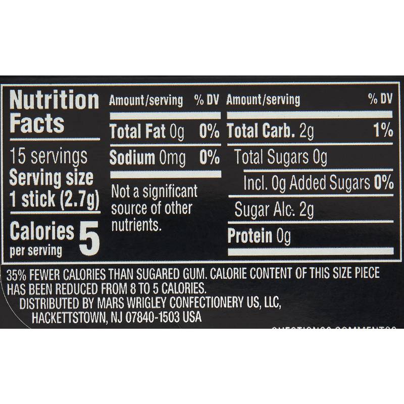 5 Gum React Mint 15ct