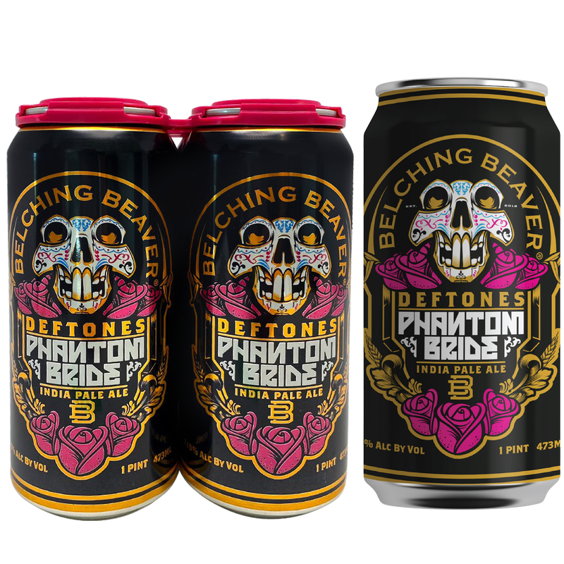 Belching Beaver Phantom Bride IPA 6pk 16oz Can 5.8% ABV