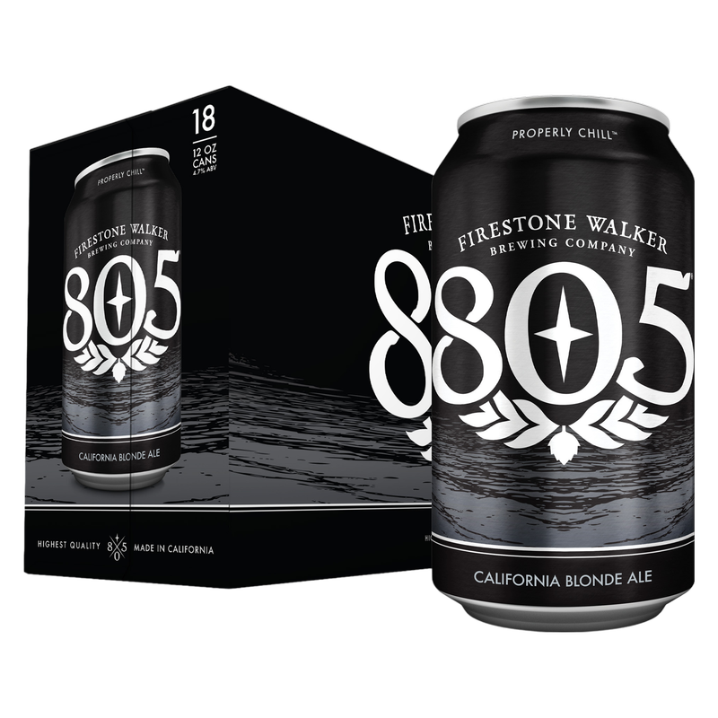Firestone Walker 805 Blonde Ale 18pk 12oz Can