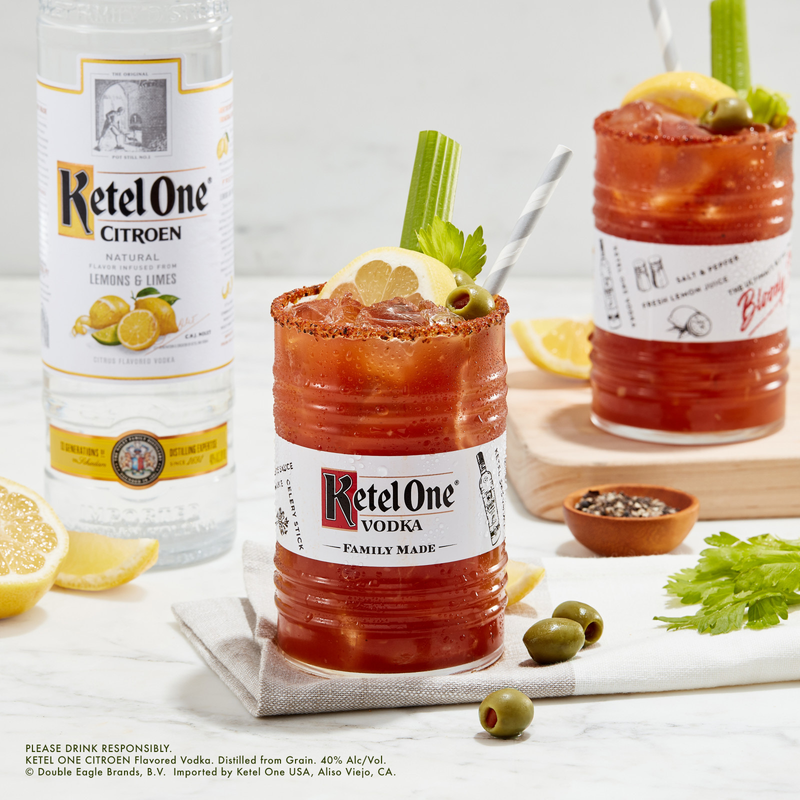 Ketel One Citroen Vodka 1.75L (80 Proof)