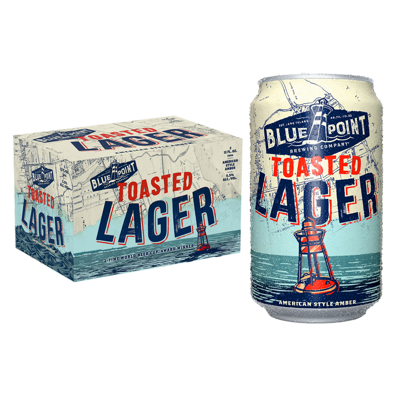 Blue Point Toasted Lager 6pk 12oz Can 5.5% ABV