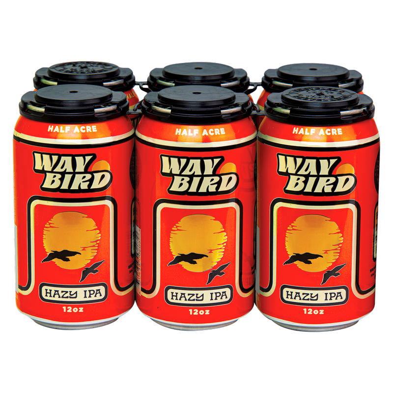 Half Acre WayBird Hazy IPA 6pk 12oz Can 6.5% ABV