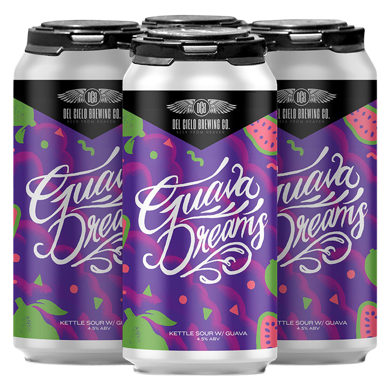 Del Cielo Brewing Co. Guava Dreams Sour 4pk 16oz Can