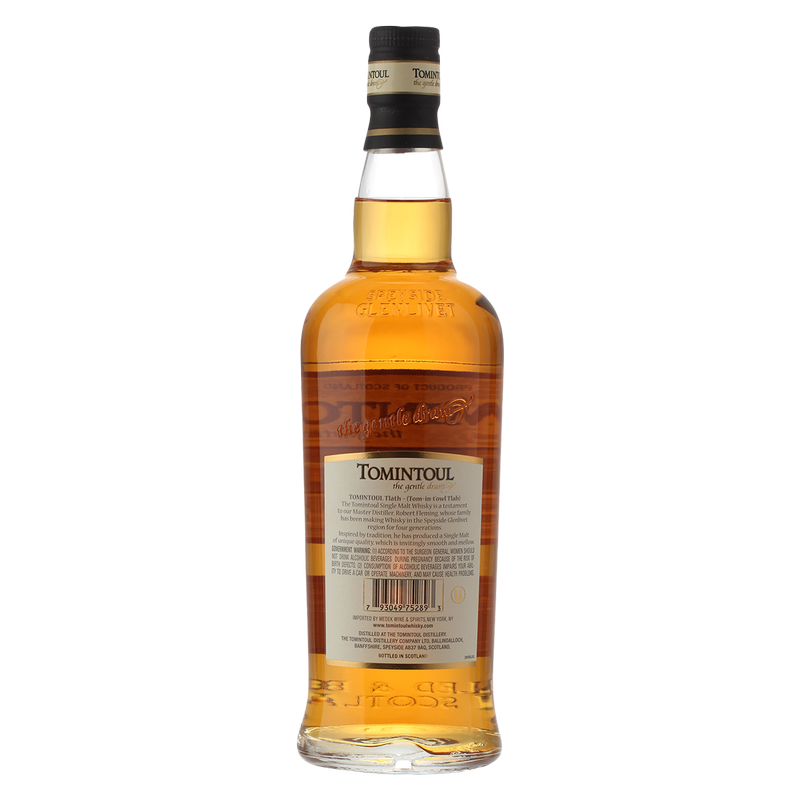 Tomintoul Tlath Glenlivet Scotch Single 750ml