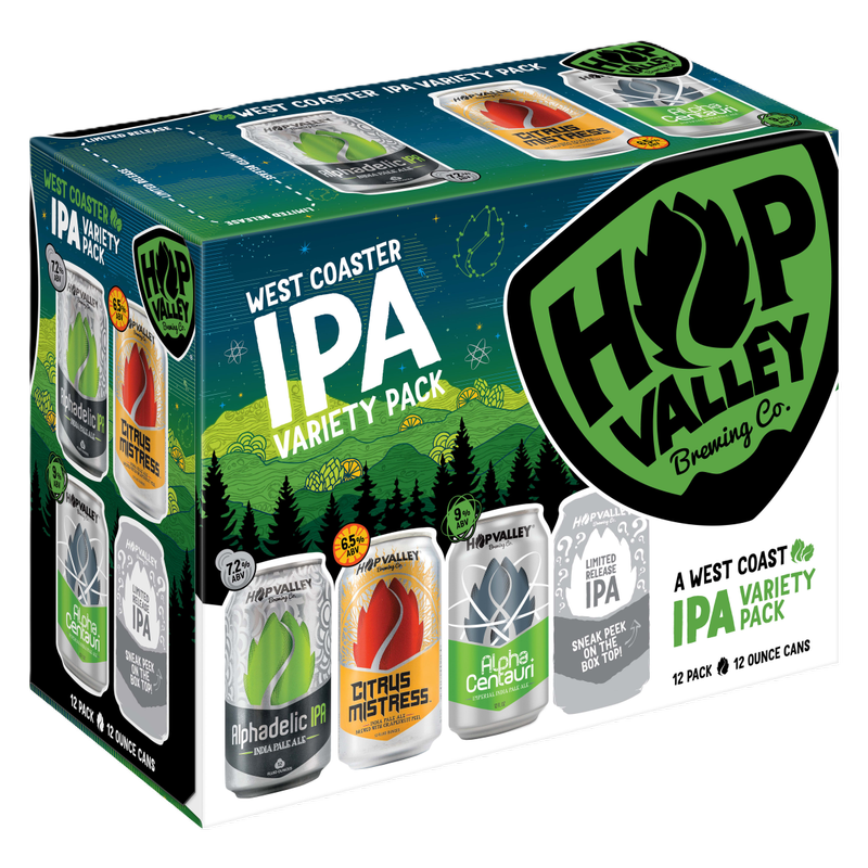 Hop Valley West Coaster Variety Pack (12PKC 12 OZ)