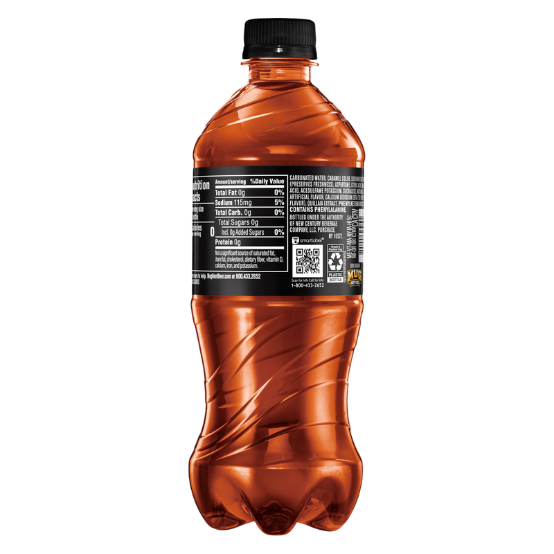Mug Zero Sugar Soda Root Beer 20oz Btl