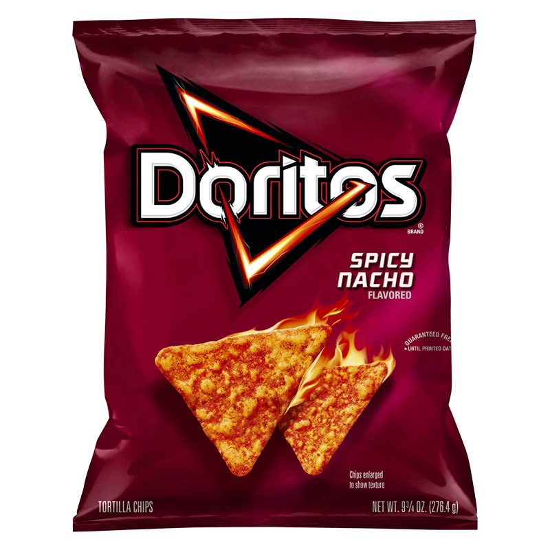 Doritos Spicy Nacho Tortilla Chips 9.25oz