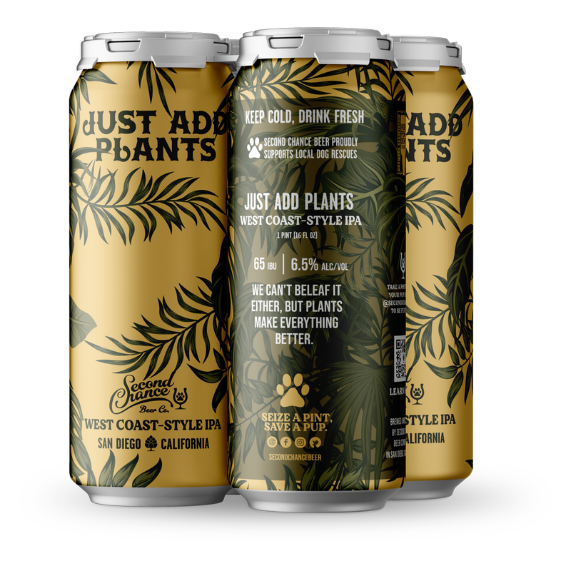 SECOND CHANCE JUST ADD 4PKC (4PKC 16 OZ)