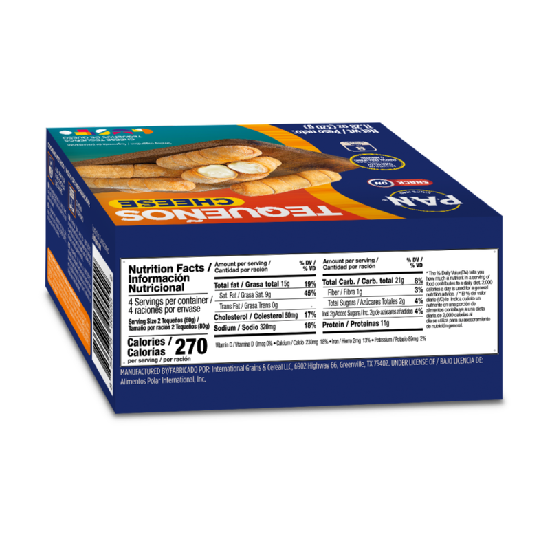 P.A.N Cheese Tequeños, 11.28 oz