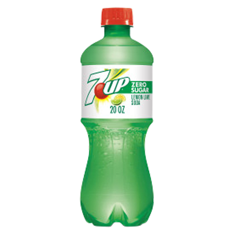 7UP Zero Sugar 20oz Btl