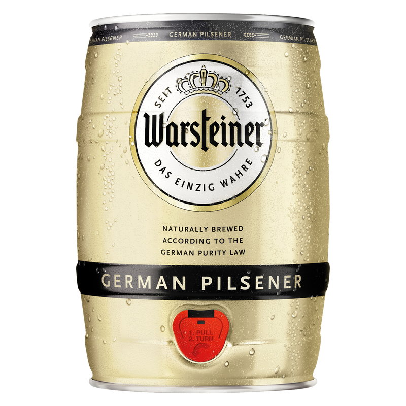 Warsteiner Premium 5 Liter Keg