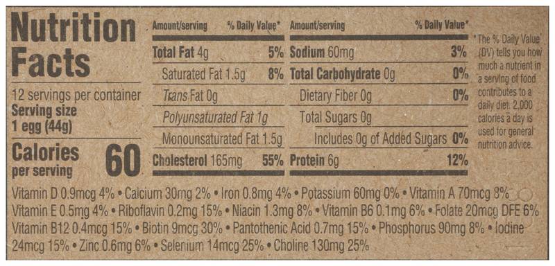Vital Farms Heirloom Blue Grade A Medium Eggs - 12ct