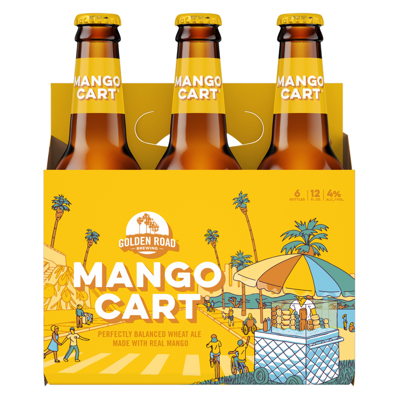 Golden Road Mango Cart 6pk 12oz Bottle 4% ABV