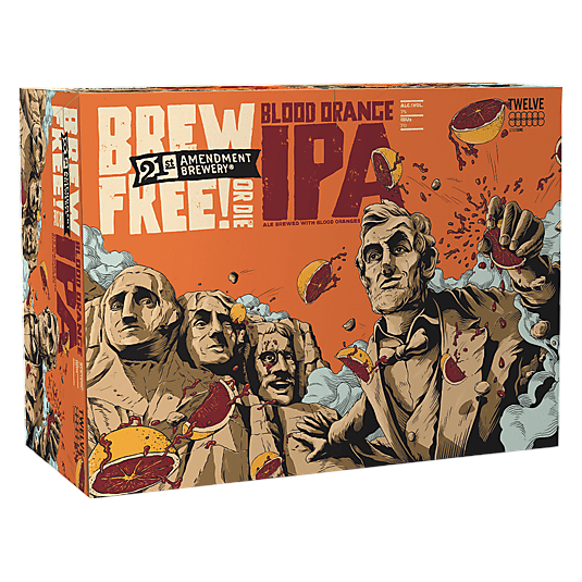 21st Amendment Blood Orange IPA 12pk 12oz Can 7.0% ABV