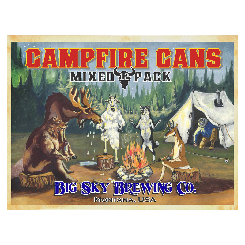 Big Sky Campfire Cans Mixed Pack 12pk 12oz Can