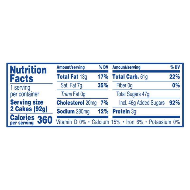 HOSTESS Birthday CupCakes Single Serve, 2 Count, 3.27 oz