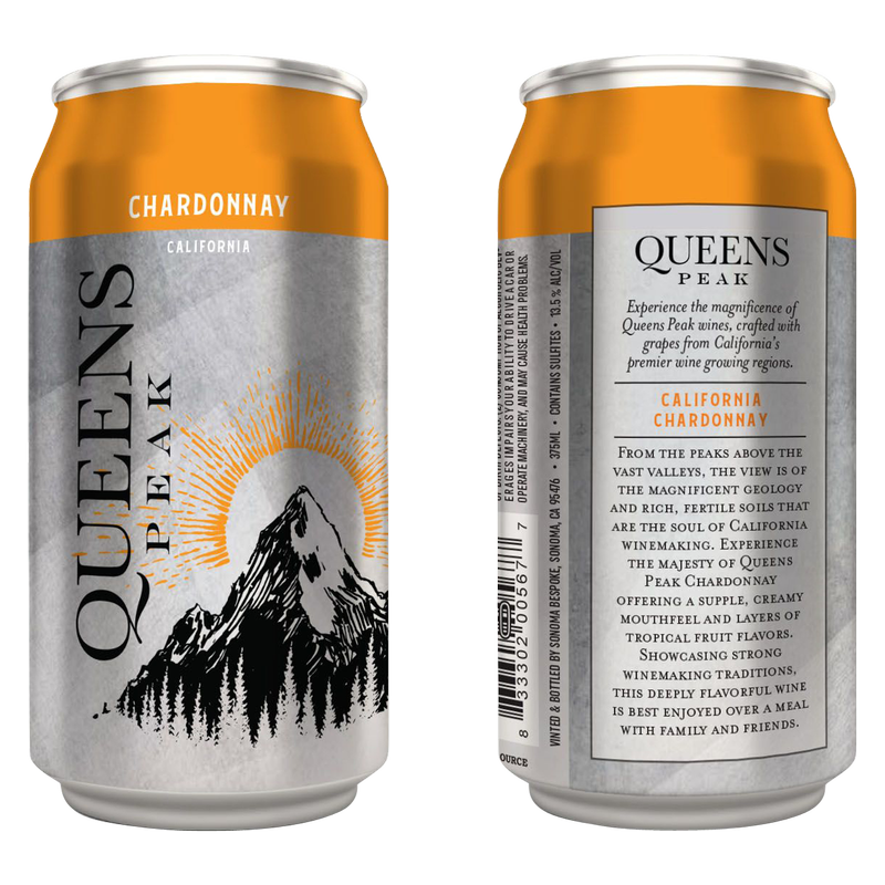 Queens Peak Chardonnay 375ml