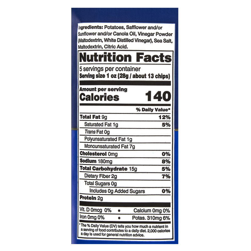 Kettle Brand Sea Salt & Vinegar Potato Chips 5oz