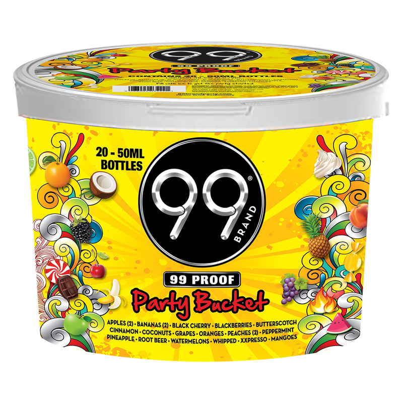 99 Assorted Party Bucket 20pk 50ml (99 Proof)
