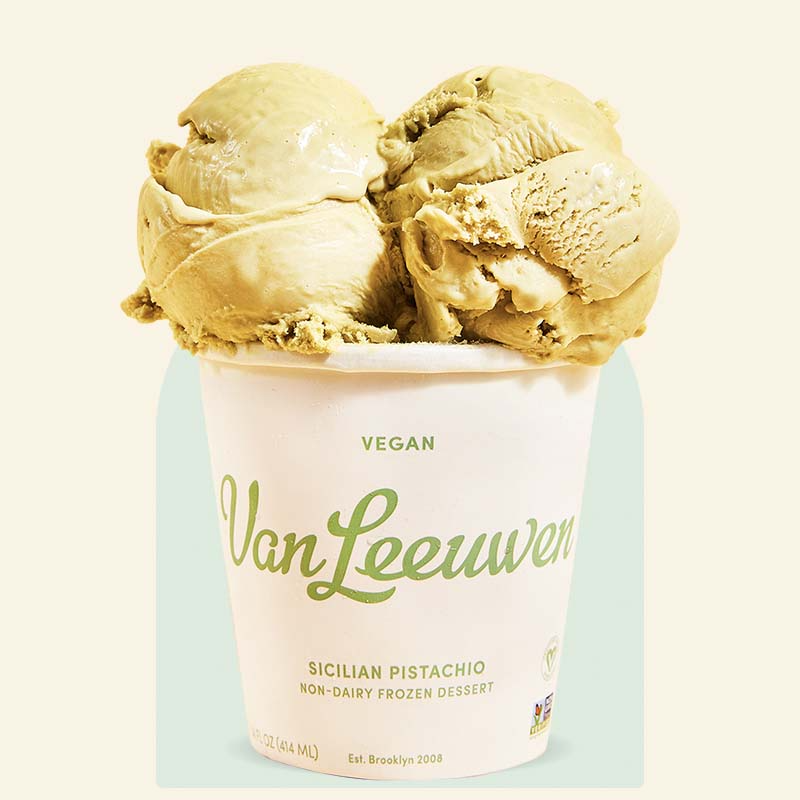 Van Leeuwen Vegan Sicilian Pistachio 14oz