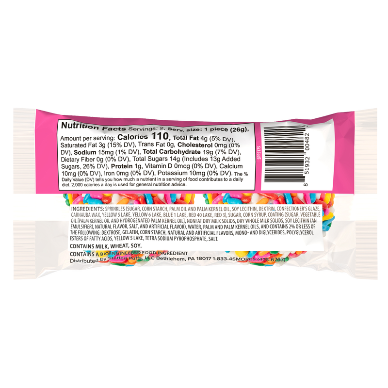 Stuffed Puffs Big Bites Birthday Cake 2pk